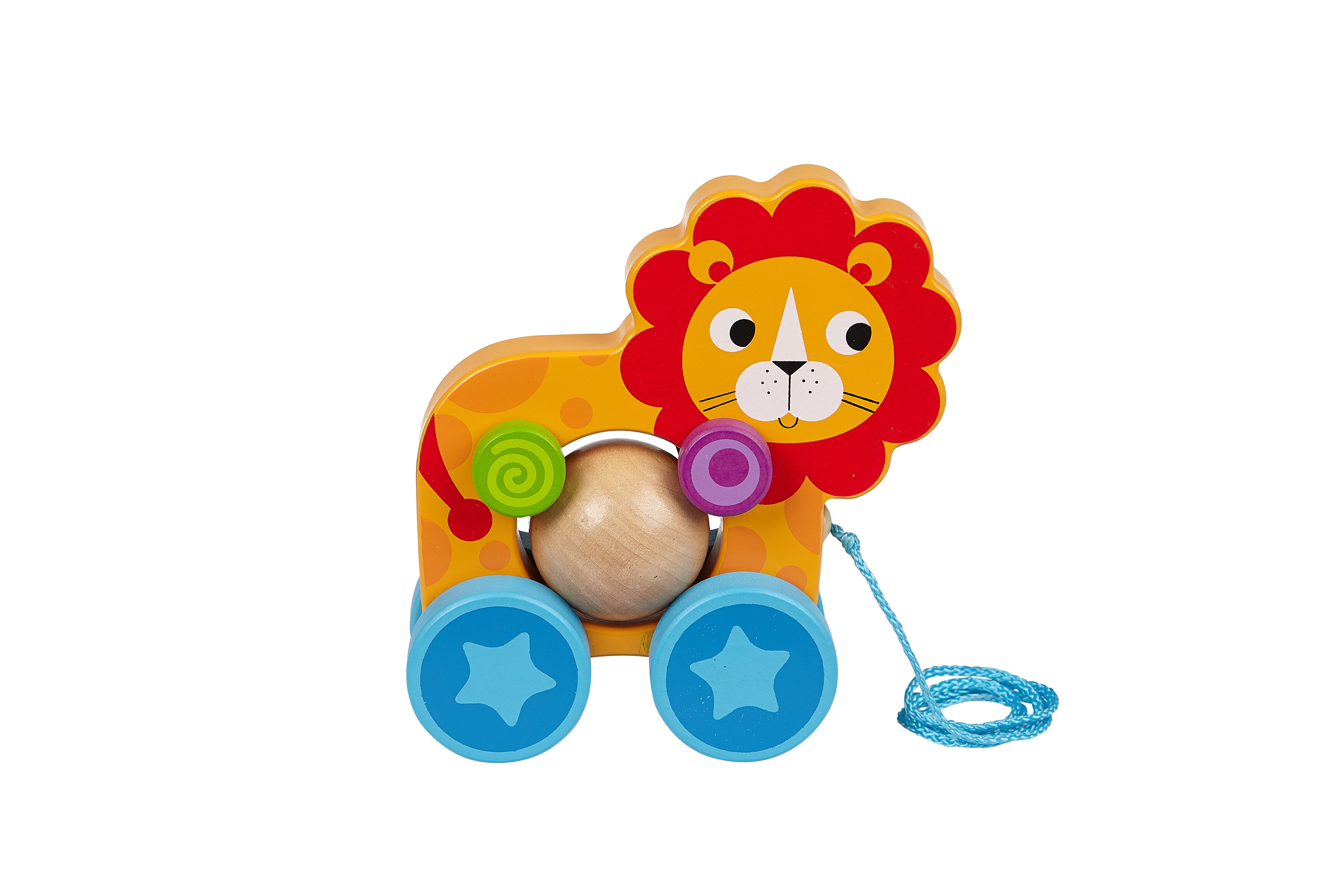 Toysters Pull Along Lion Walking Toy