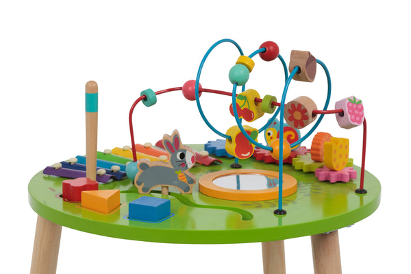 Toyster s Wooden Activity Table for Toddlers Toysters