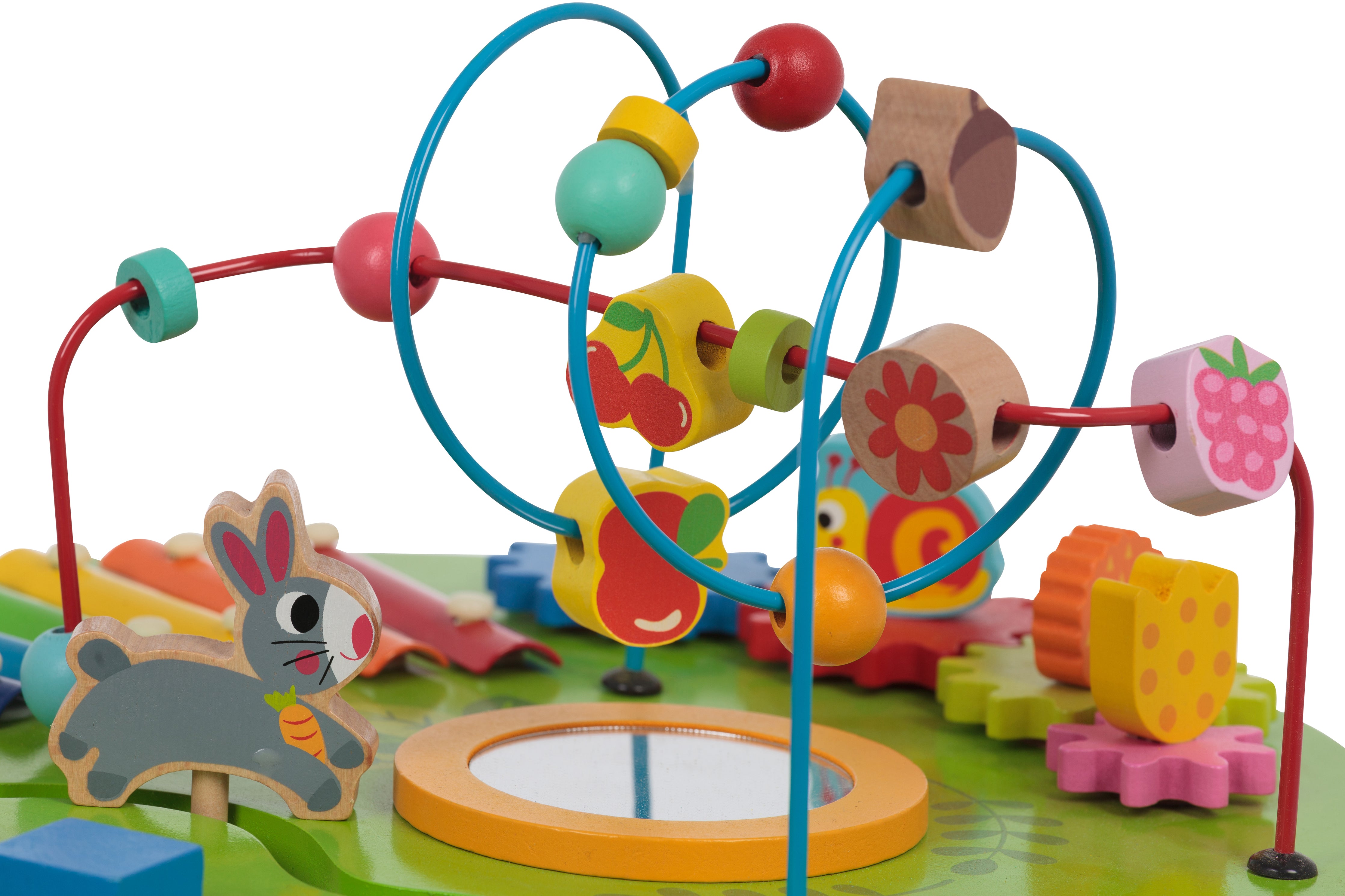 Toyster’s Wooden Activity Table for Toddlers