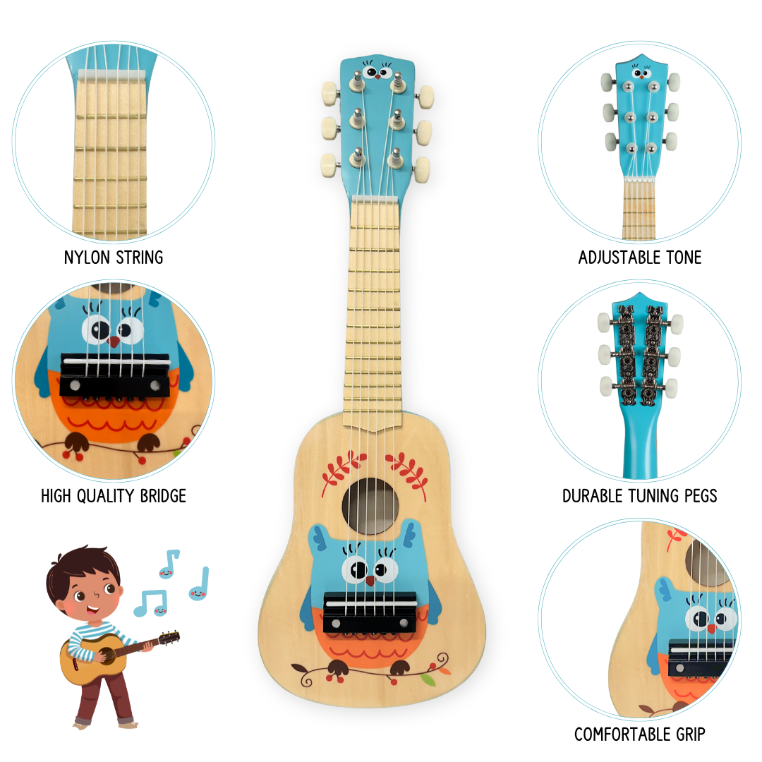 Toyster's wooden Guitar