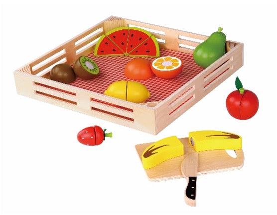 Toyster's Fruits Cutting Set With Tray