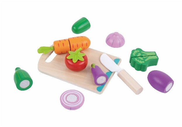 Toysters Chunky Vegetable  Cutting Play-Set