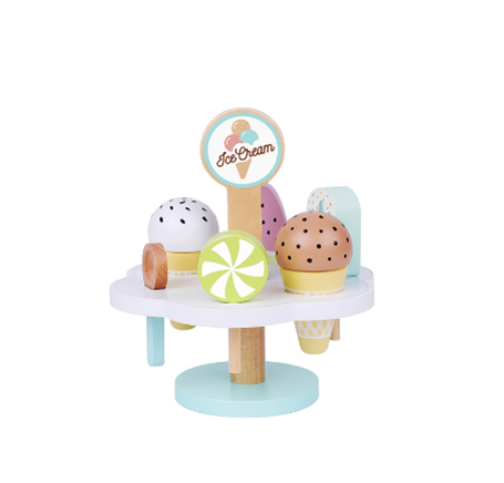 Toysters  Ice Cream Play- Set With Stand