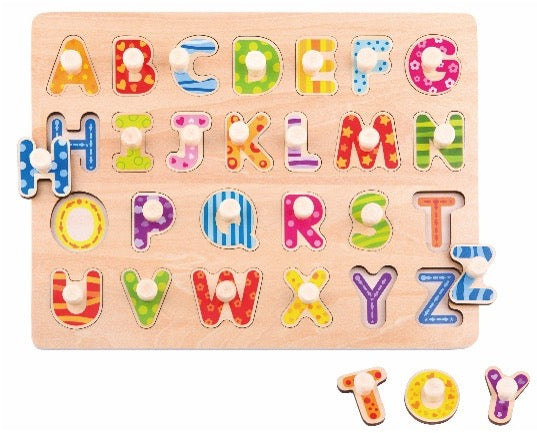 Toysters Colorful  Alphabet Puzzle