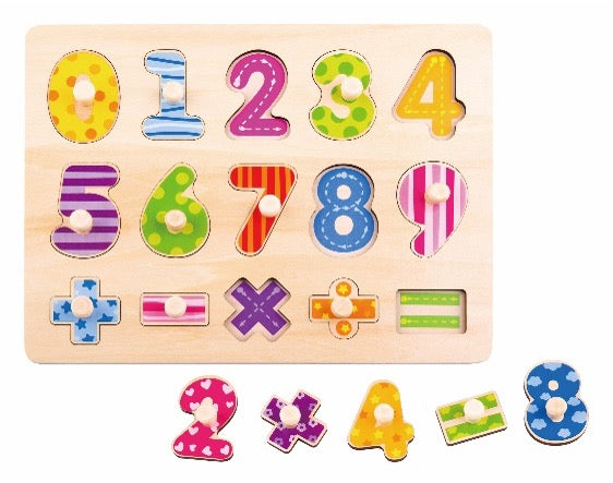 Toysters Colorful Numbers  Puzzle