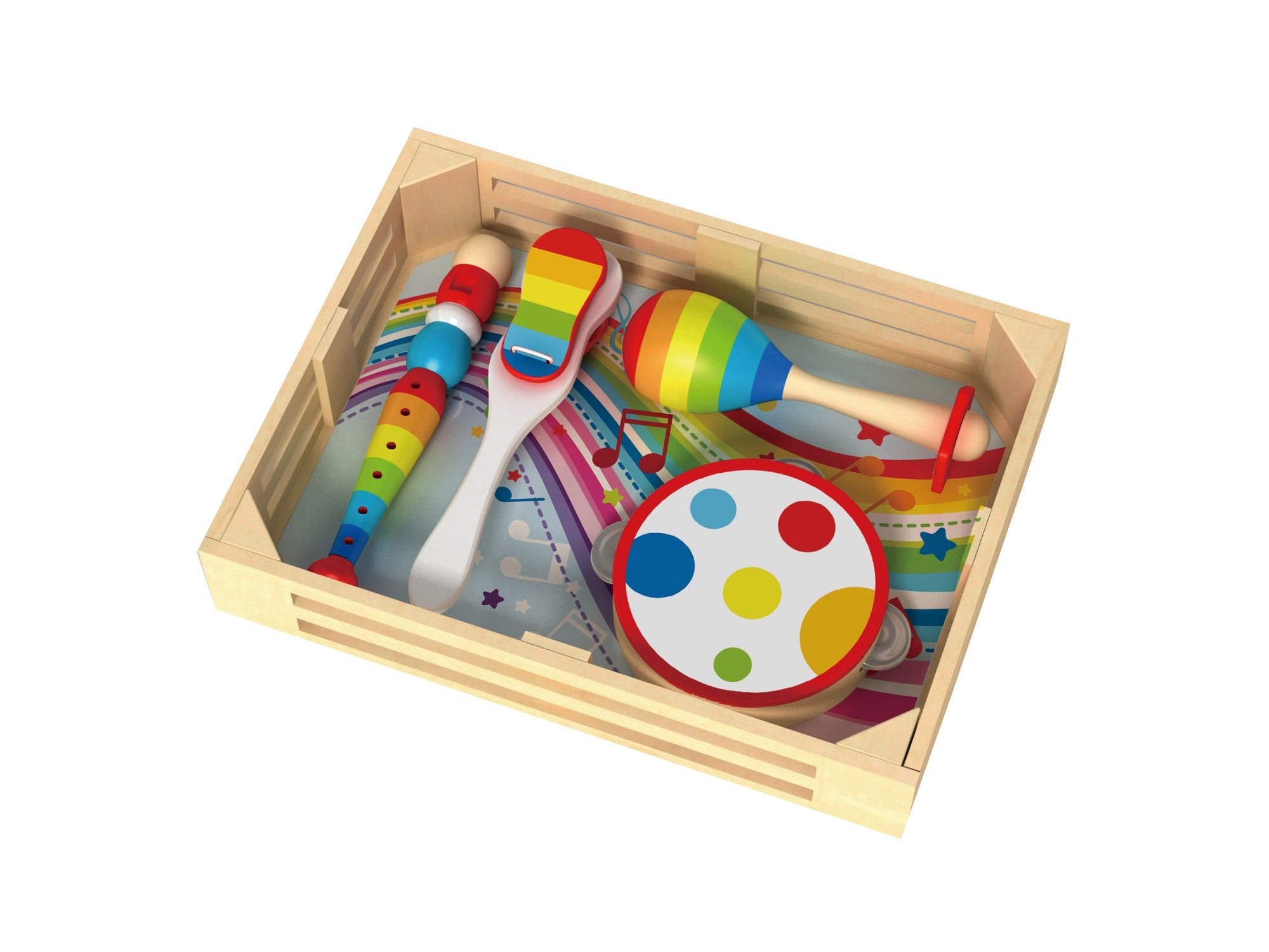 Toysters Wooden Musical Instruments for Toddlers