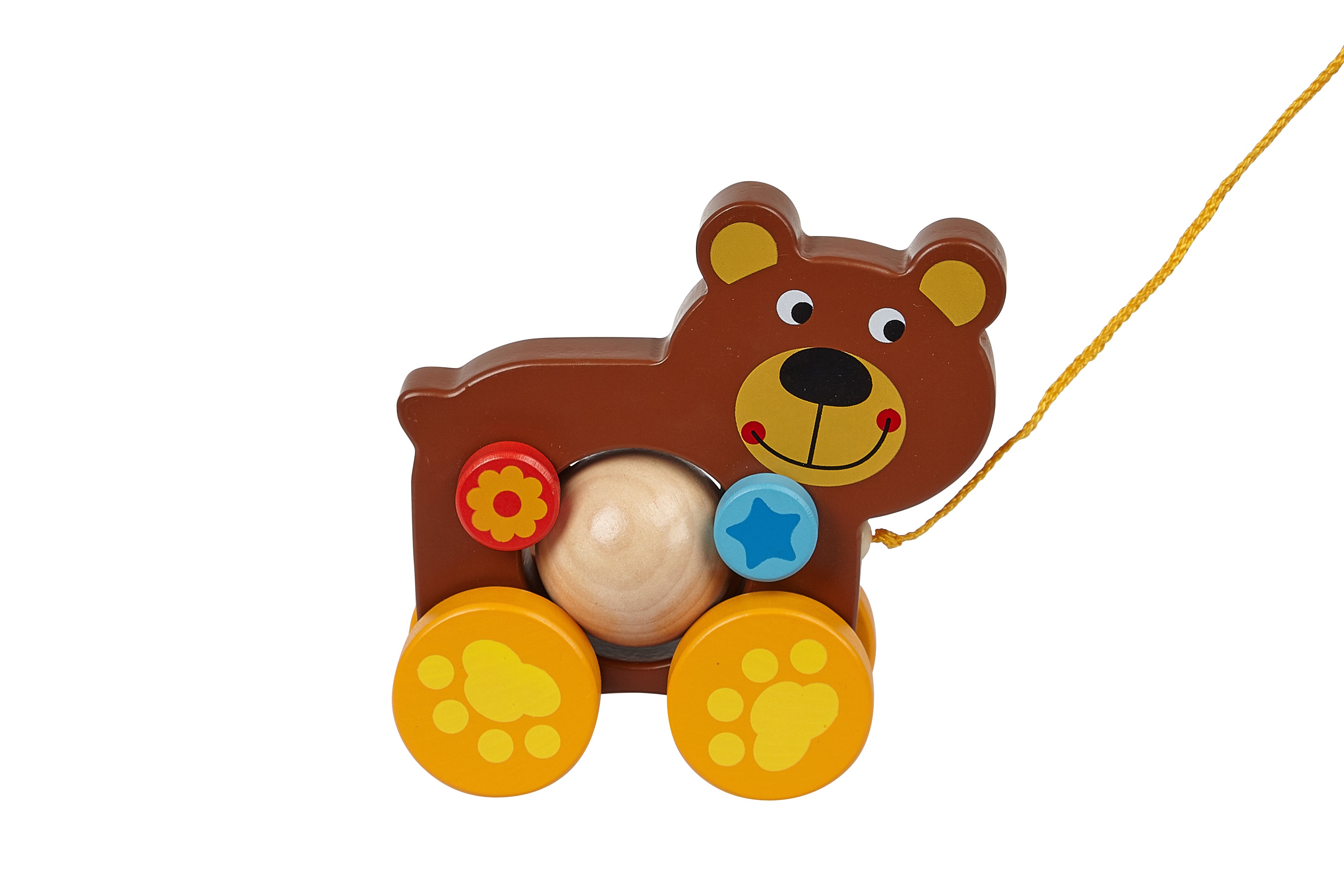 Toysters Pull Along Bear Walking Toy