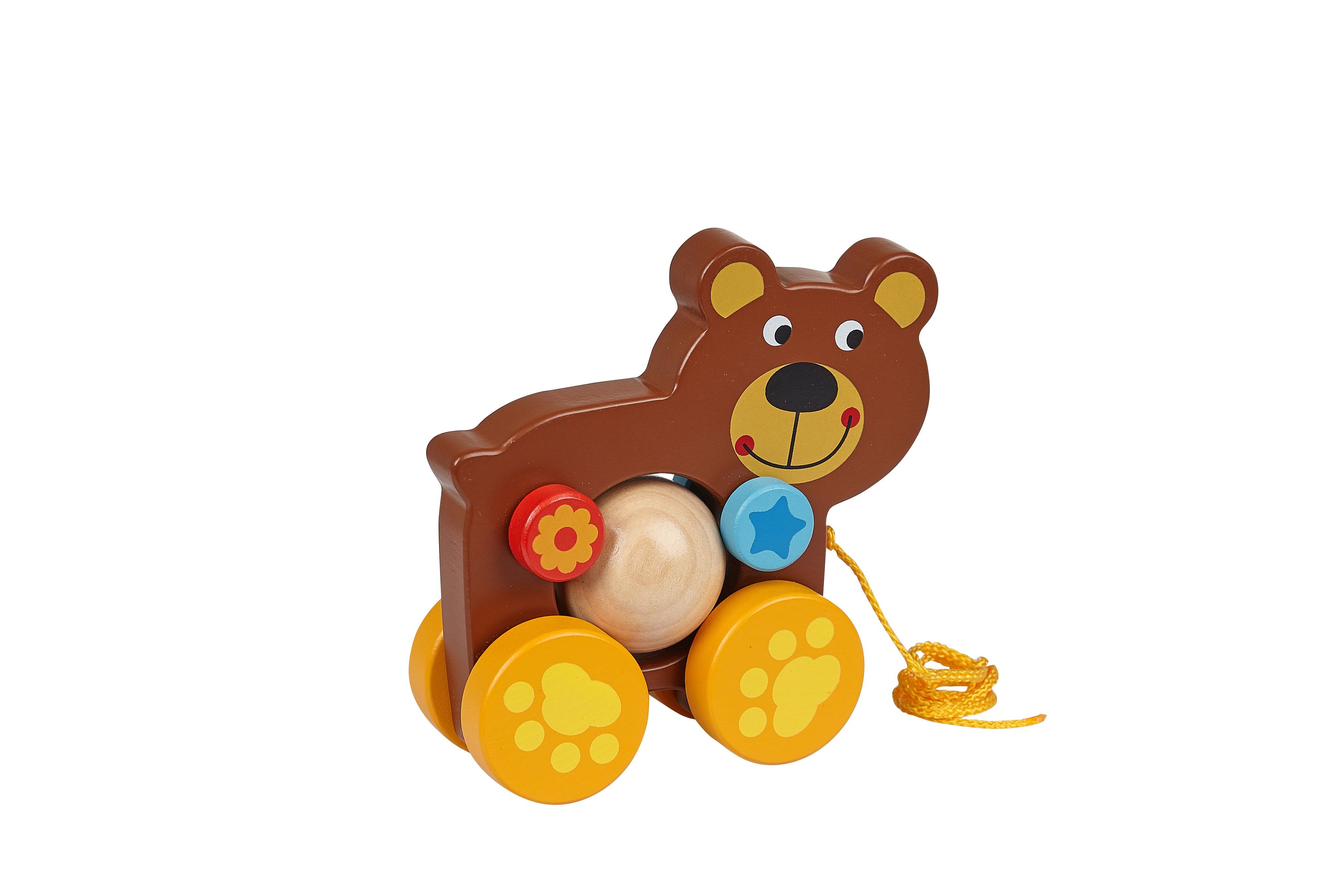 Toysters Pull Along Bear Walking Toy