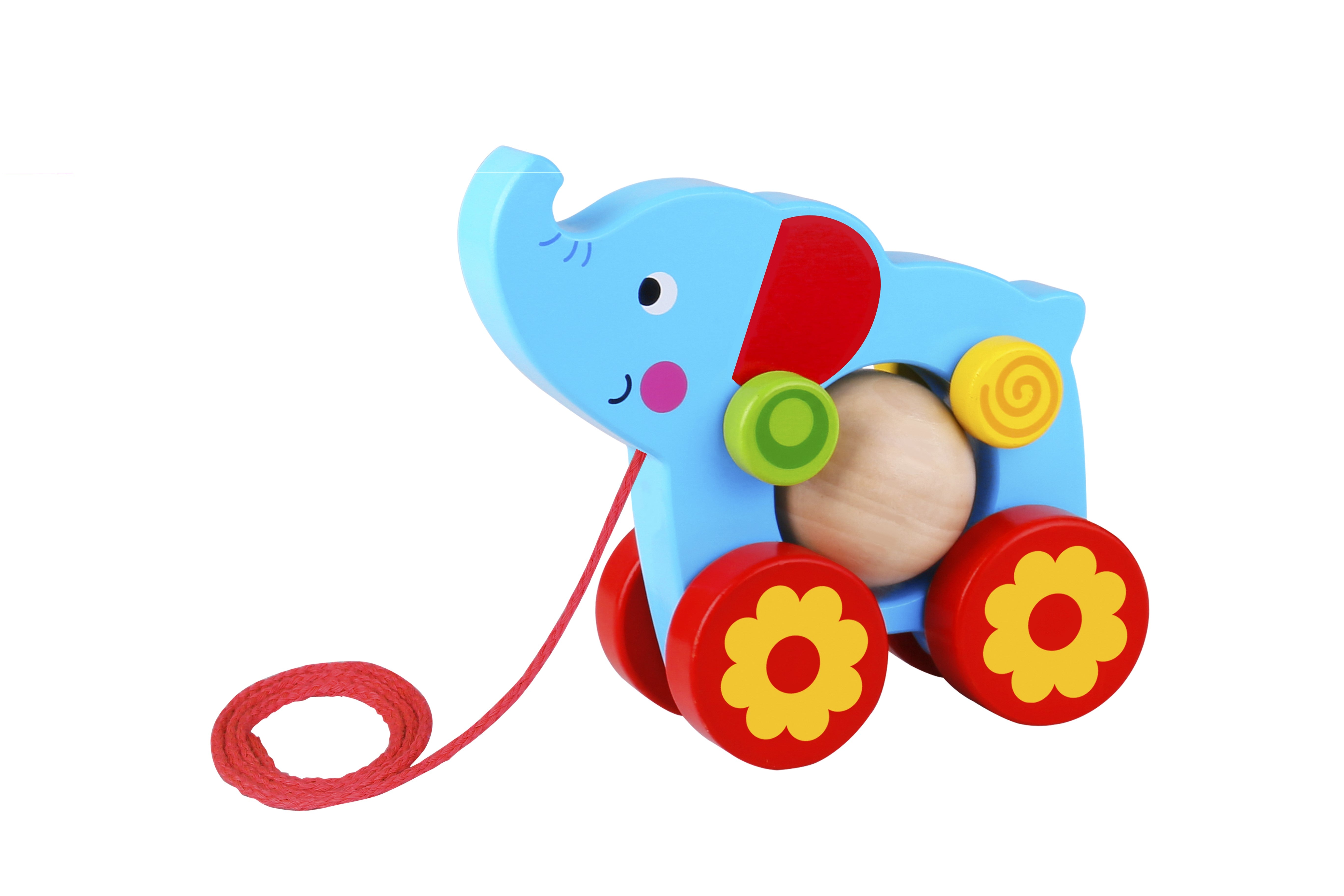 Toysters Pull Along Elephant Walking Toy