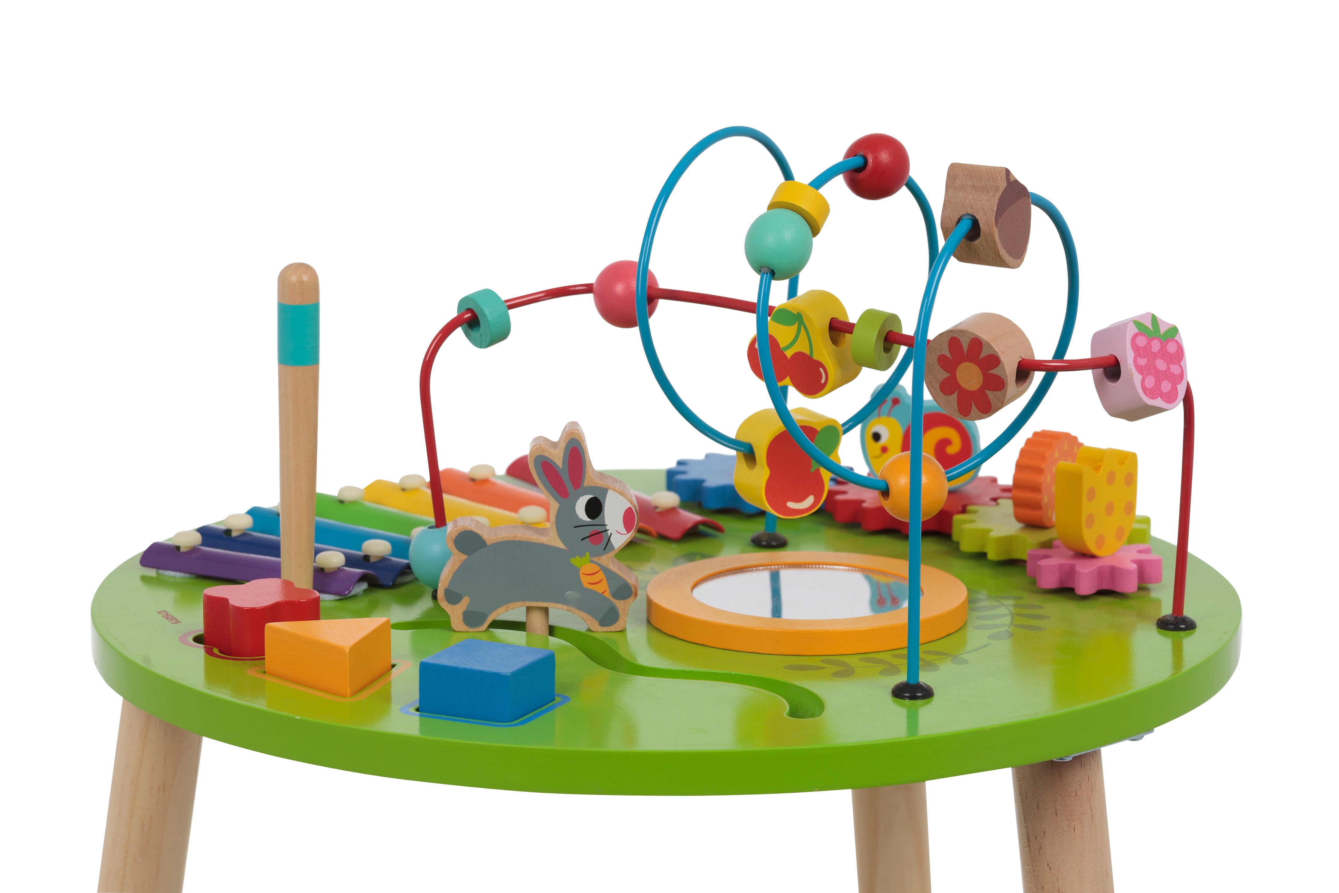 Toyster’s Wooden Activity Table for Toddlers