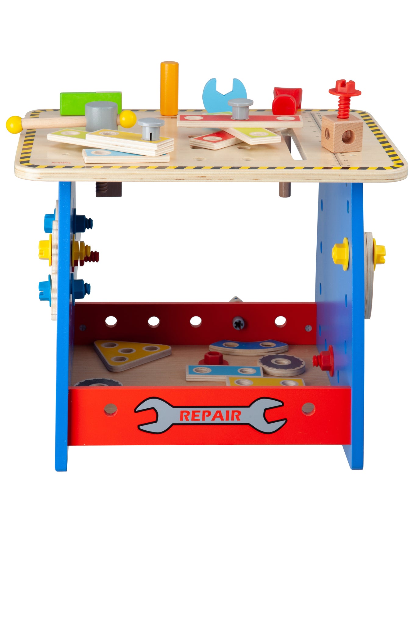Toysters Wooden Activity Workbench for Toddlers