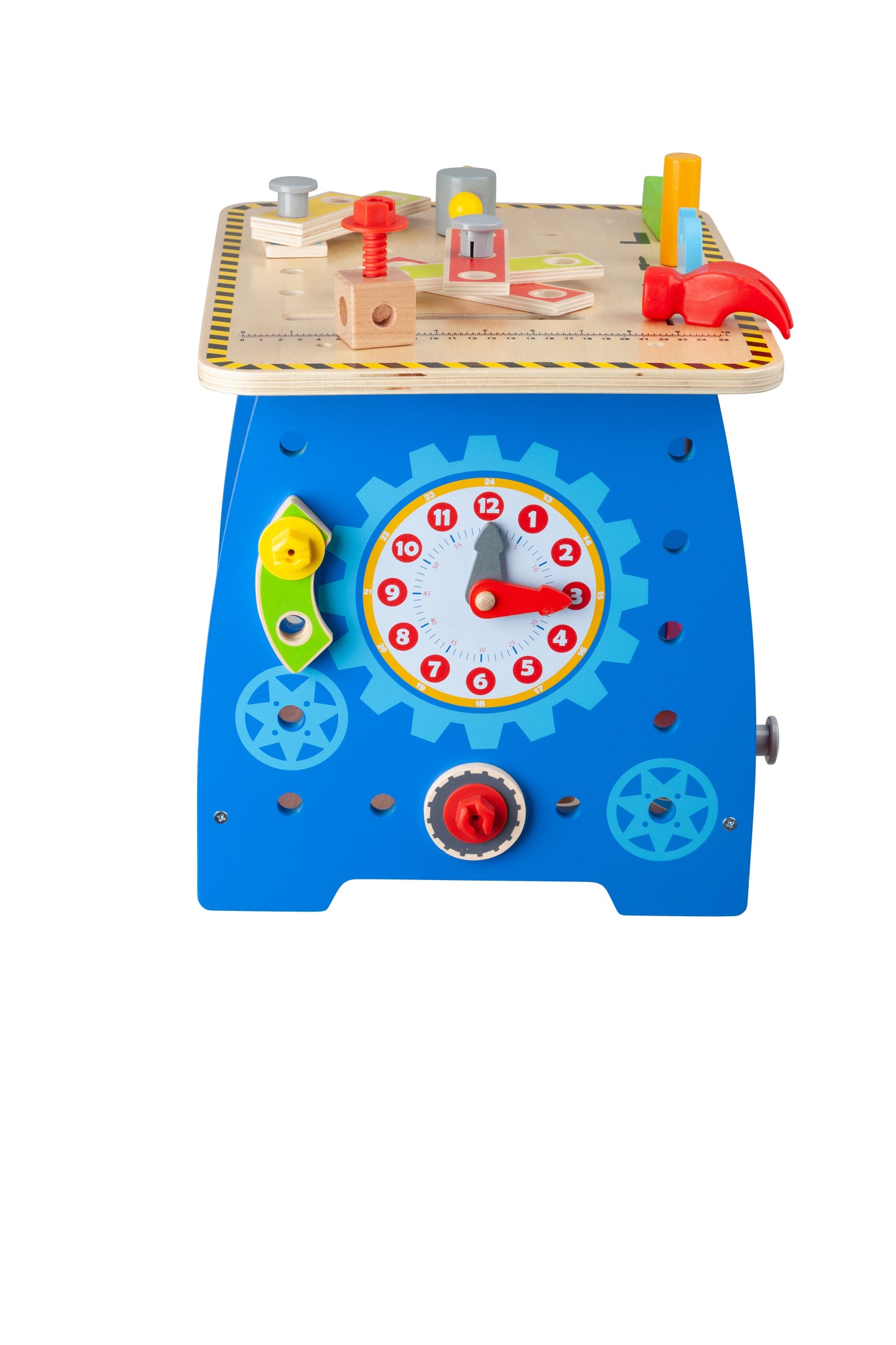 Toysters Wooden Activity Workbench for Toddlers